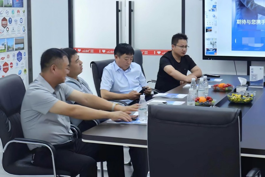 江苏盐城阜宁政府领导莅临上海傲颖智能科技考察指导 共探政企协同高质量发展新路径